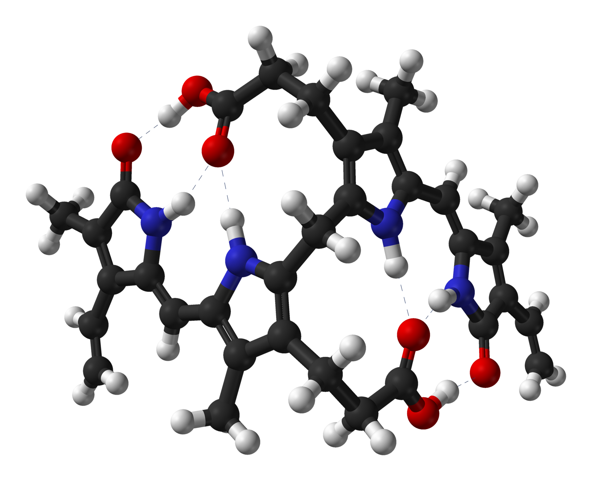 Молекула билирубина